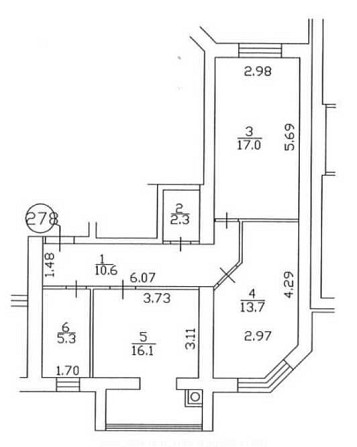 2К-квартира (65 м2). ЖК "Щасливий". (Соф. Борщагівка, 300 м до Києва) Sofiivska Borshchahivka - photo 2