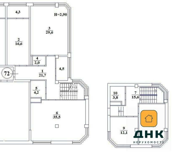 ‼️Клубный Дом МОНБЛАН 166м2 ТЕРРАСА АГВ Каманина АРКАДИЯ МОРЕ Фонтан Одеса - зображення 2