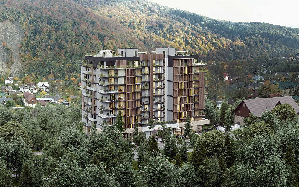 Продаж смарт-квартири 33,08 м2 у новобудові в центрі Яремче Яремче - зображення 4