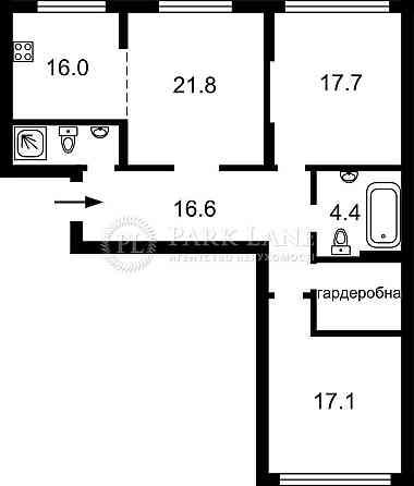 !! ПРОДАЖ !! 3х кім.Квартири в ЖК "LIKO GRAD ", вул.Максимовича 32 А Kyiv