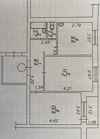 Продам 2-х кімнатну квартиру Netishyn - photo 1