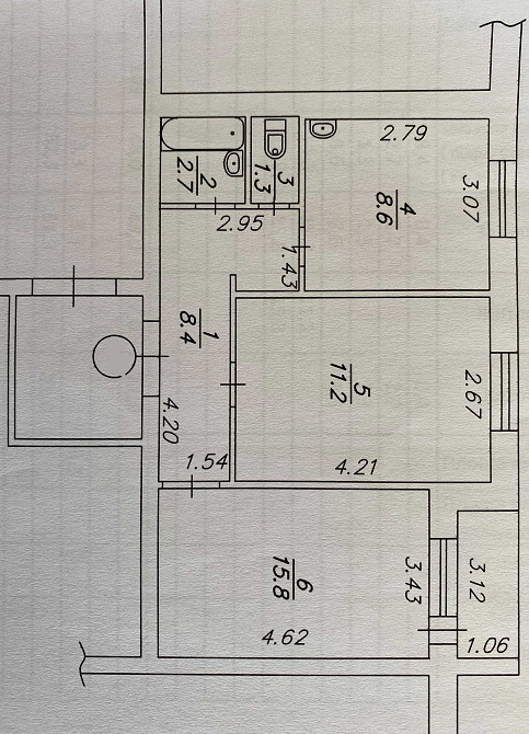 Продам 2-х кімнатну квартиру Нетішин - зображення 1