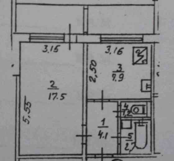 Київ, Оболонь. 1к 38м2, балкон 4.4м2. ТОРГ Kyiv