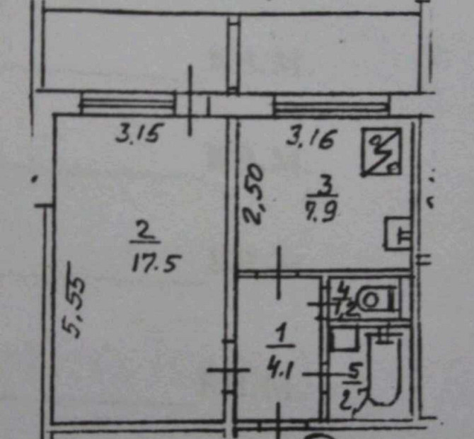 Київ, Оболонь. 1к 38м2, балкон 4.4м2. ТОРГ Kyiv - photo 1