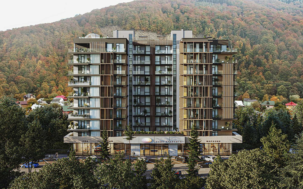 Продаж смарт-квартири 34,18 м2 у новобудові в центрі Яремче Яремче - зображення 7