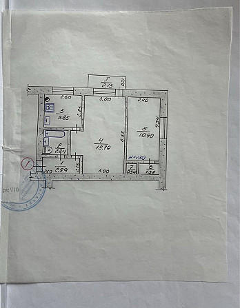 Продам 2 х комнатную квартиру ! Slobozhanske - photo 2