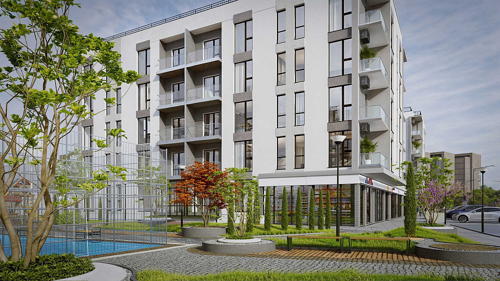 Однокімнатна квартира 41 м2 з балконом в новобудові ЖК "MISTO" Тячев - изображение 8