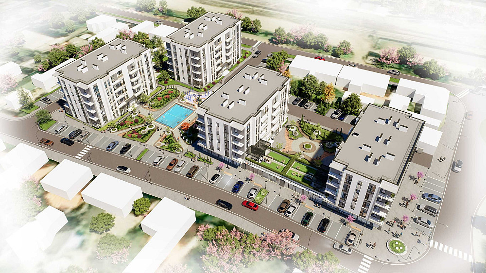 Однокімнатна квартира 41 м2 з балконом в новобудові ЖК "MISTO" Тячев - изображение 4