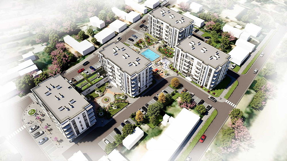 Двокімнатна квартира 72.2 м2 з балконом в новобудові ЖК "MISTO" Тячев - изображение 8