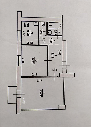 Продам 2х комнатную квартиру Zaporizhzhia - photo 3