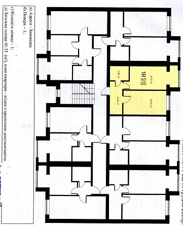 Продаж 1-кім. квартири 41,35 кв.м на 1-му пов. с. Крюківщина Kriukivshchyna - photo 2