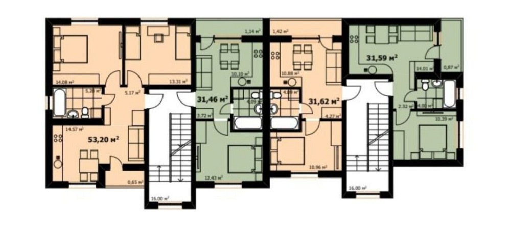 2-кімнатна квартира у центрі Рудно!Продаж без комісії! Рудно - изображение 3