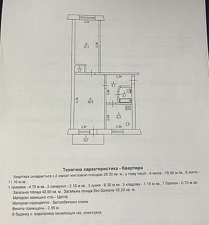 Продам 2-х кімнатну квартиру в Павлограді (центр) Pavlohrad - photo 2