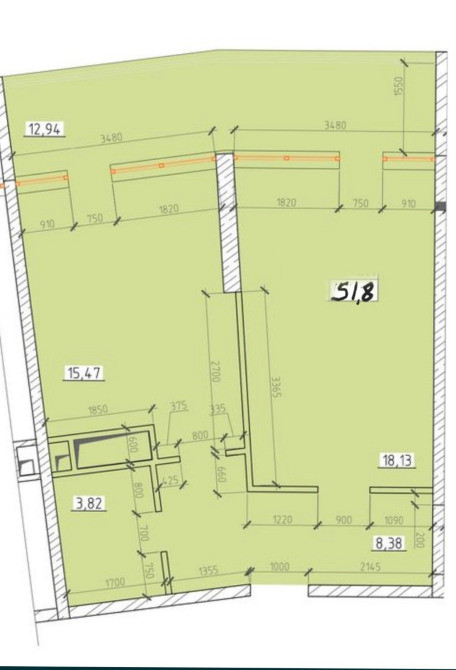 Продається 1 кімнатна квартира в Аркадії з видом на море, 42 Перлина Одеса - зображення 3