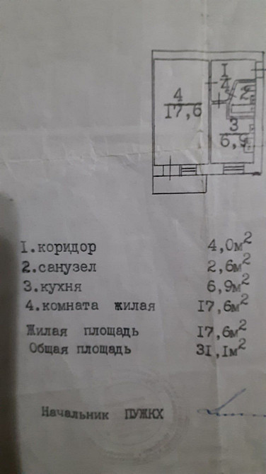 Продам однокімнатну квартиру в центрі Вільнянська Вольнянск - изображение 5