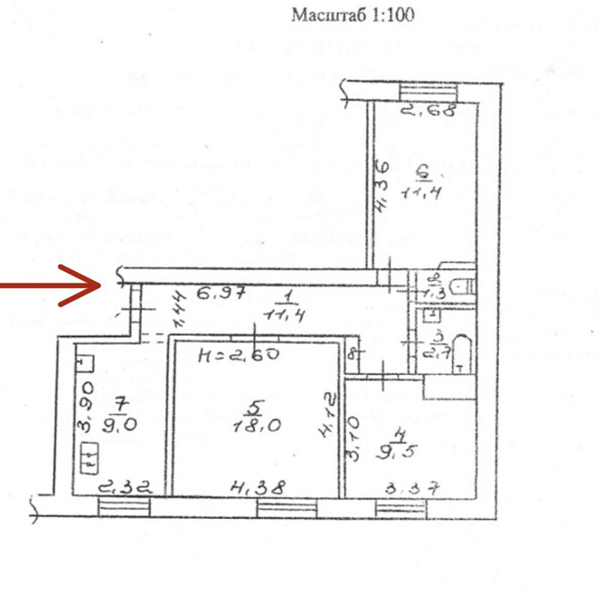 Продам 3х комнатную на Клочковской 244 Kharkiv - photo 2