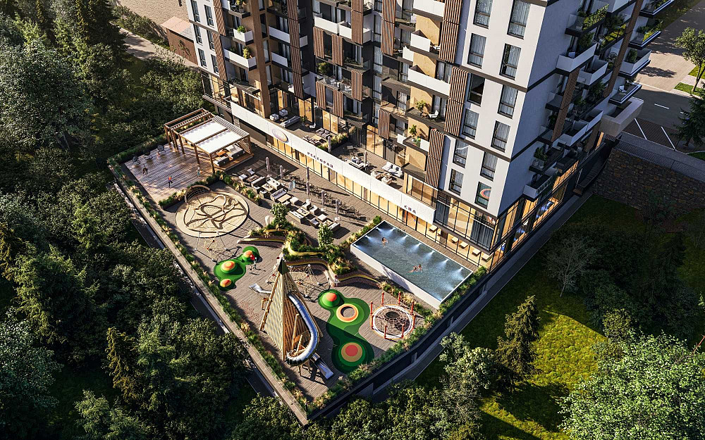 2-к. квартира 57.77 м2 з і/о у новому ЖК у центрі Яремче Яремче - изображение 2