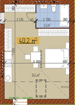 Продаж квартири в центральному р-ні Вінниці. 830$/м2 Vinnytsia - photo 5