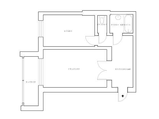 Продаж квартири 42 м, с.Крюківщина вул. Дружби,ДМЖ,єВідновлення Крюківщина