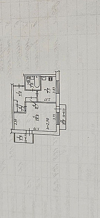 1 комнатная квартира. Левобережный. Slobozhanske - photo 6