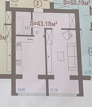 Продаж 1 кім квартири с. Солонка Solonka (Lvivska obl.) - photo 3