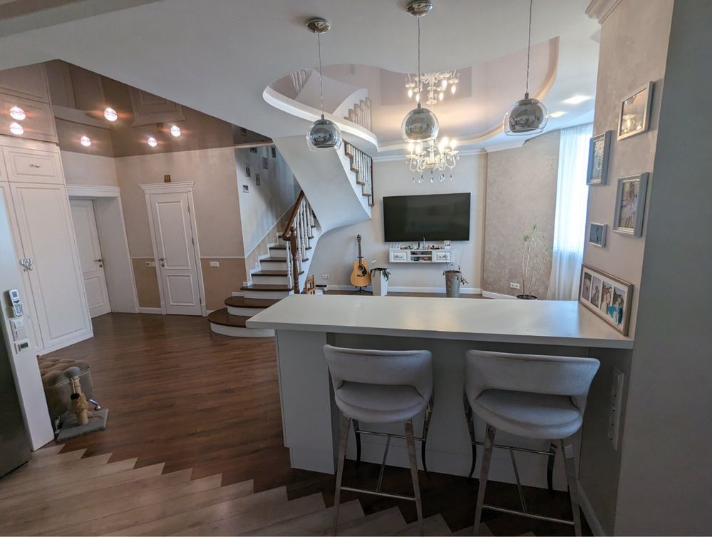 Продаж 4к дворівневої  квартири 117,4 м2 ЖК Софія Софиевская Борщаговка - изображение 6