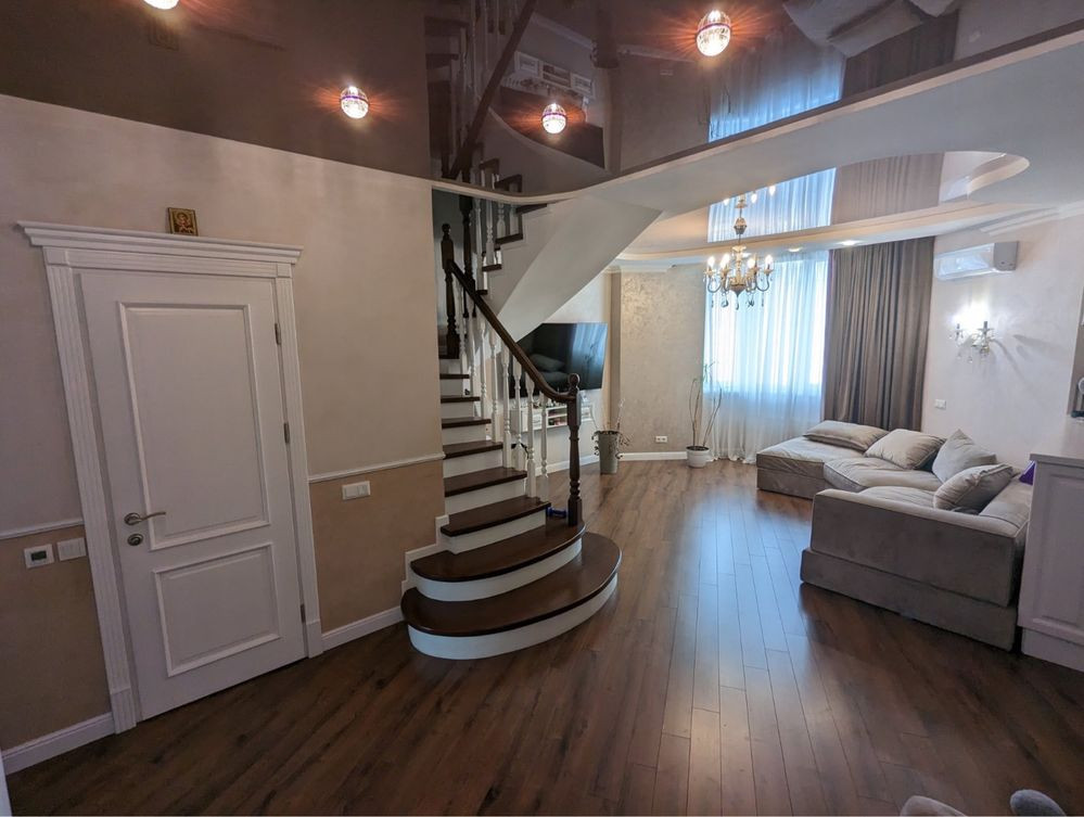 Продаж 4к дворівневої  квартири 117,4 м2 ЖК Софія Софиевская Борщаговка - изображение 1