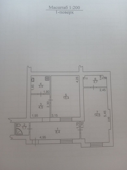 2-х кімнатна переведенна в комерцію Ужгород - зображення 1