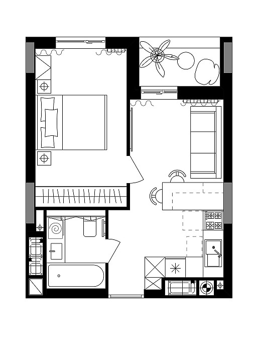 Продаж світлої 1-кімнатної квартири з ремонтом в ЖК Avalon Holiday Сокільники - зображення 2