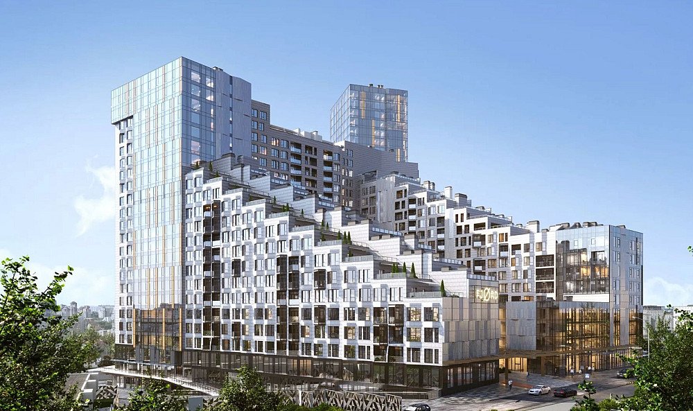 Квартира ЖК Fjord 67,6 кв. м. второй этаж (подходит под коммерцию) Київ - зображення 1