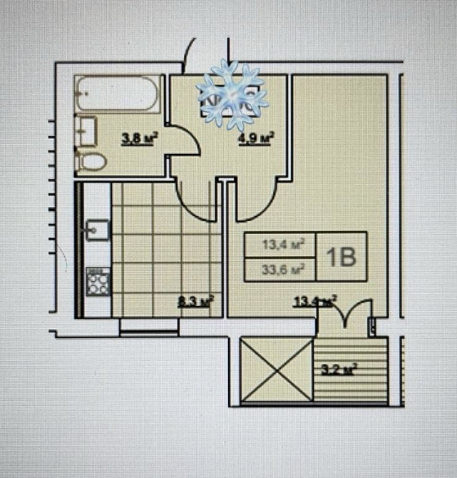 Повноцінна 1к з газом під ремонт! Буча - зображення 5