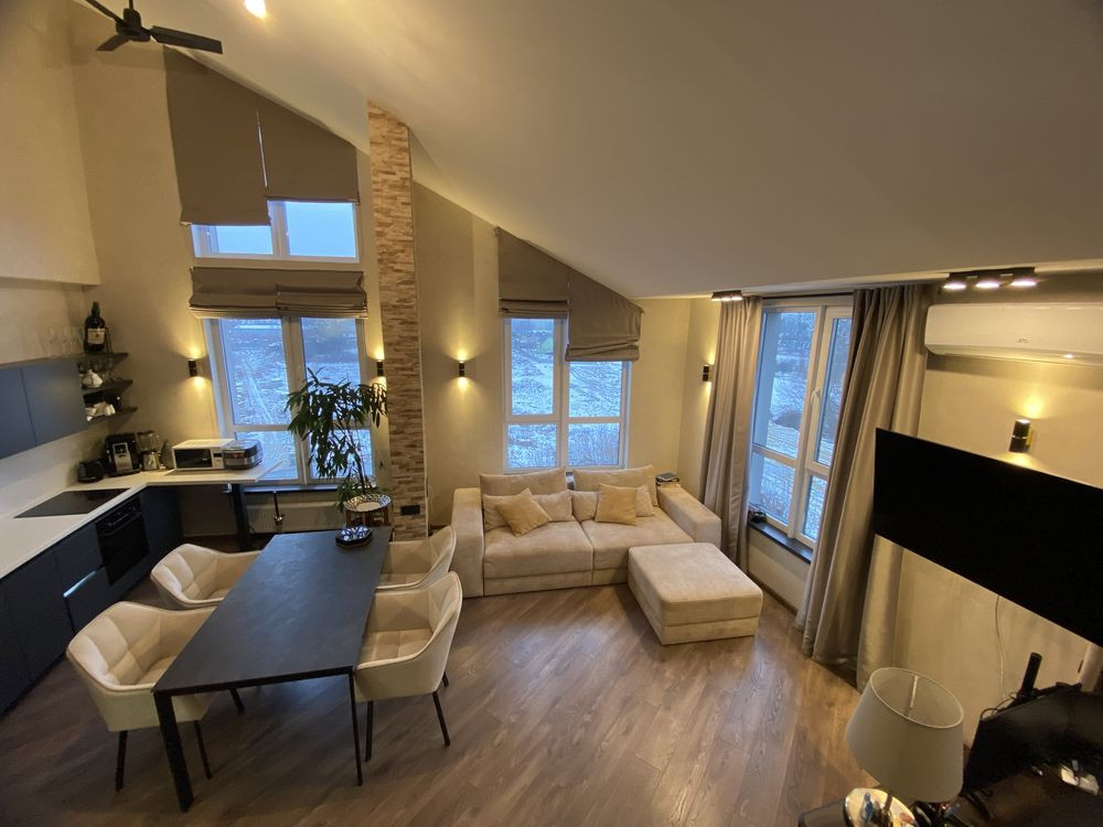 Оренда дизайнерської 3к дворівневої квартири в ЖК Paradise Avenue Крюковщина - изображение 2