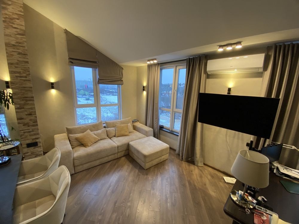 Оренда дизайнерської 3к дворівневої квартири в ЖК Paradise Avenue Крюковщина - изображение 3