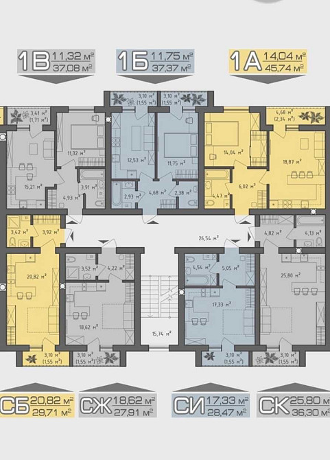 Власна студійка 28 м2.Розстрочка до 2 років! Гостомель - изображение 3