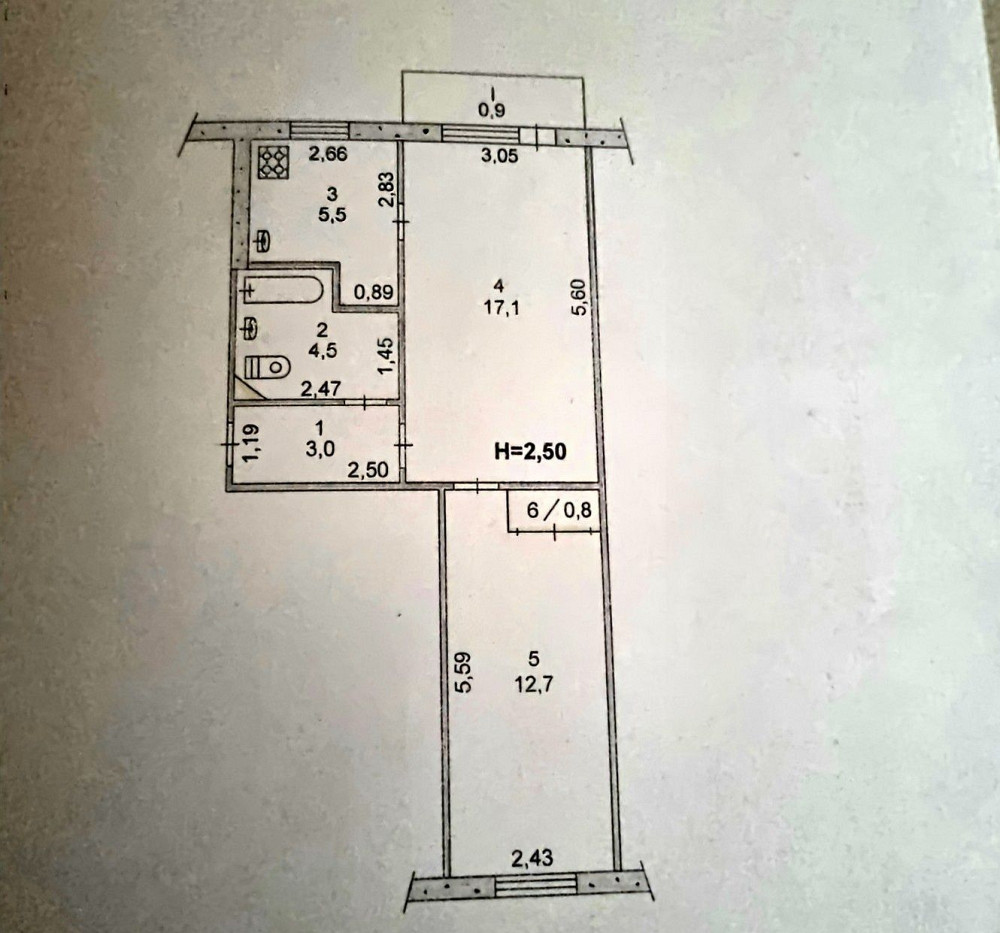 Продам 2х 4/5 вул.В.Бизова,Якира пр.Миру,Дзержинка,Металургійний р-н Кривий Ріг - зображення 8