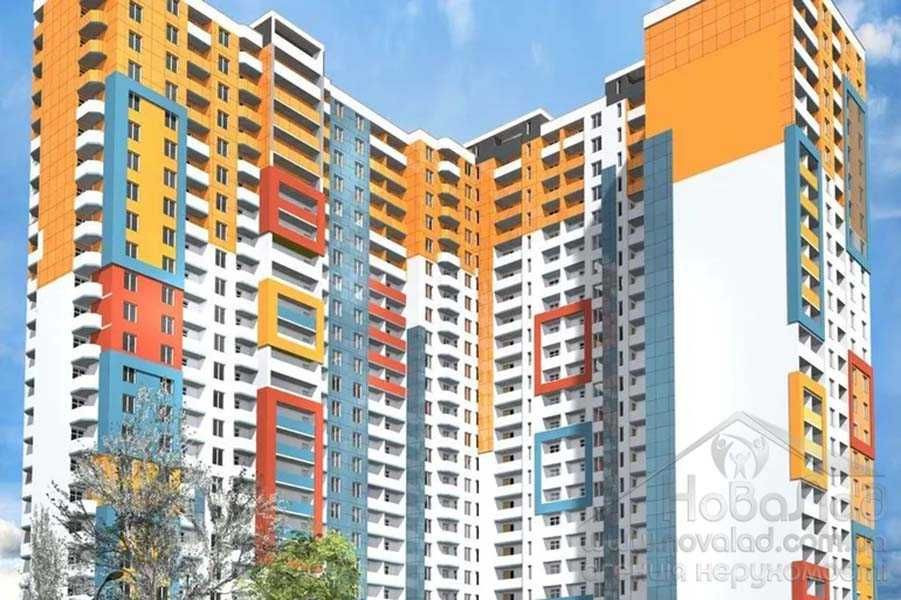 SAV Современная, видовая 1-ком квартира 34м2 ЖК Lego House, Днепровски Київ - зображення 2