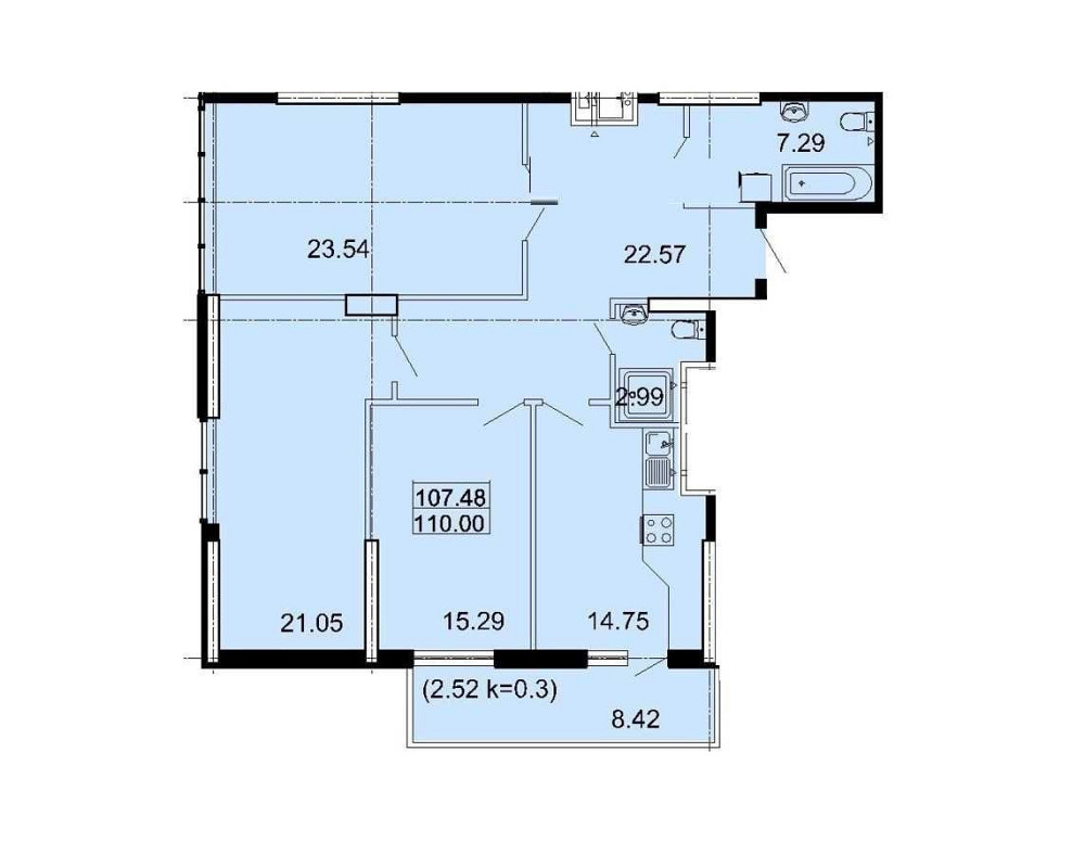 Квартира в сданном доме с красивейшим видом на море, парк и Аркадию Одеса - зображення 2