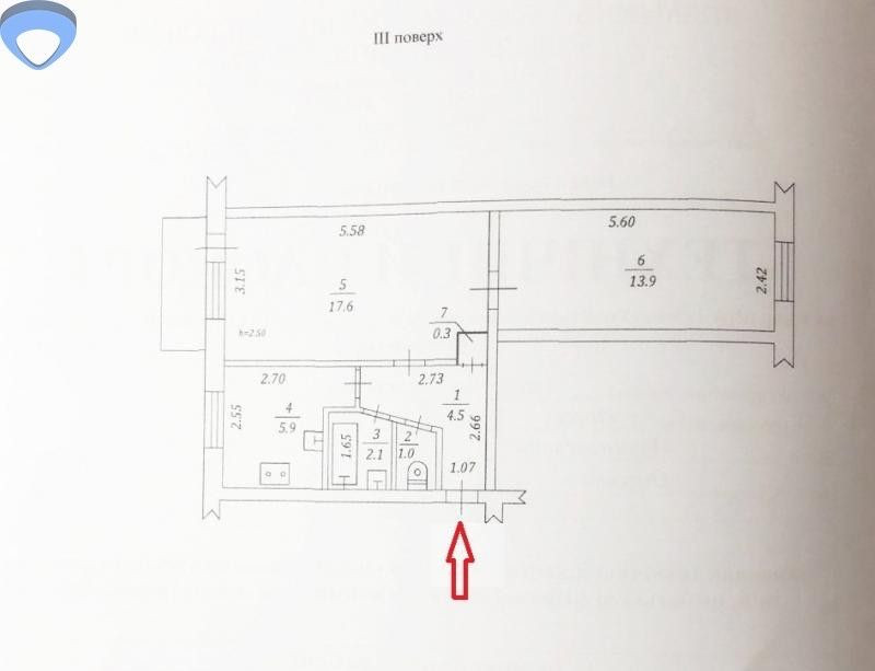 Двухкомнатная квартира в центре Черемушек Одеса - зображення 7