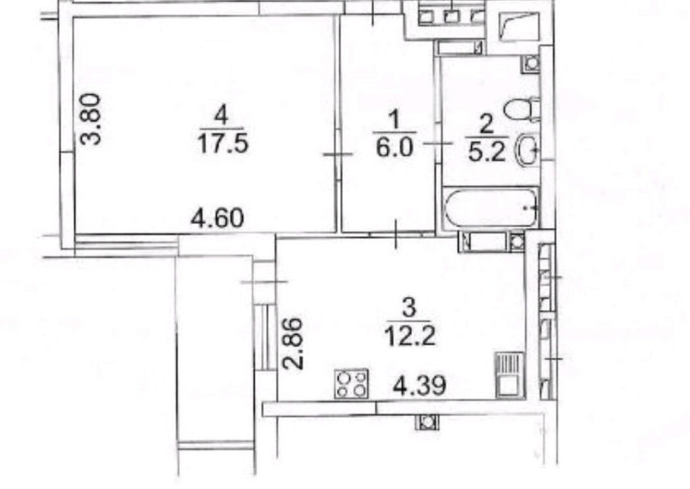 Продаж 1 кім в ЖК Ok'Land / Повітрофлотський проспект Київ - зображення 4