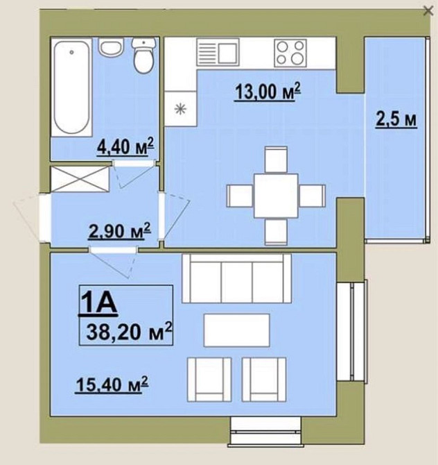 Нова квартира ЖК Княгинин Івано-Франківськ - зображення 2