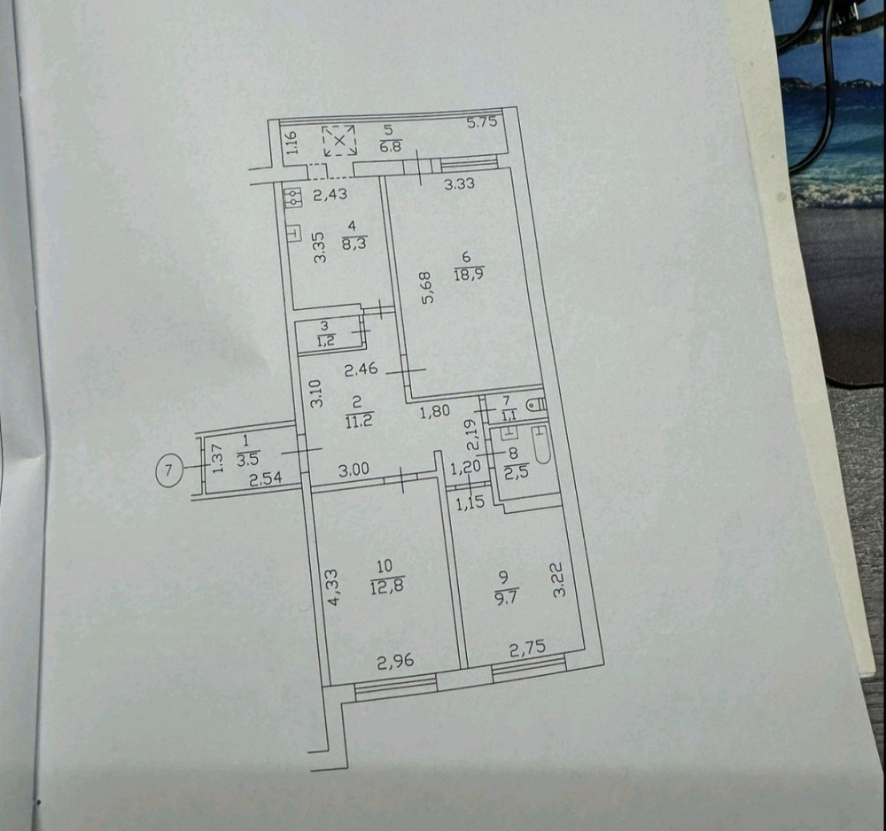 Продам 3-х кімнатну квартиру в Індустріальному районі Харків - зображення 8