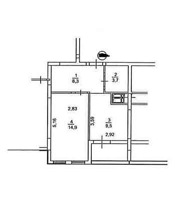 БЕЗ%! Продаж 1к з видом у двір в ЖК Paradise Avenue! 10 поверх! 40 м2 Крюковщина