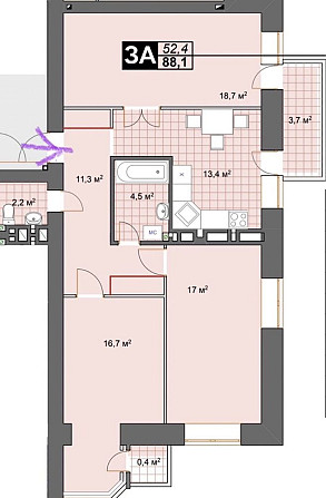 Продам 3-ну квартиру в центральному парку. Іпотека, постанови - так Ирпень - изображение 2