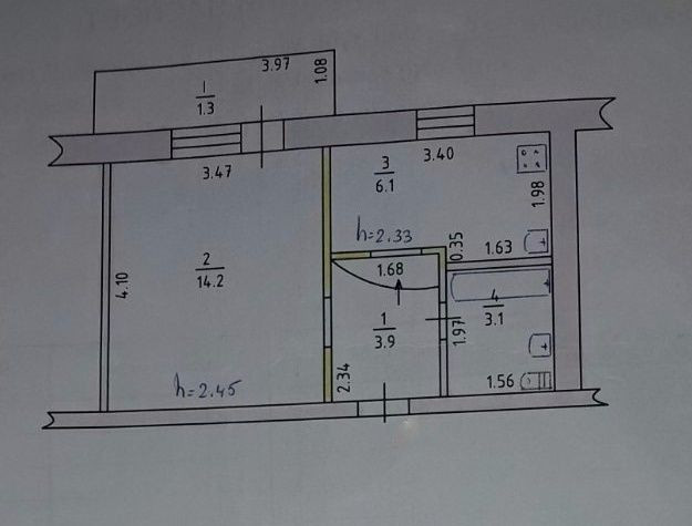 Продам 1-к.кв. с автономкой по вул.Чорноморська Херсон - зображення 7