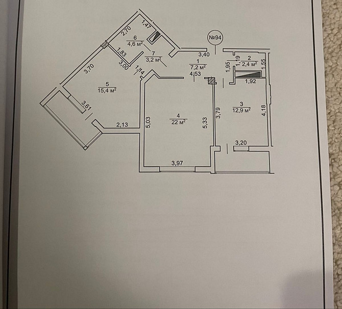 Продаж 2х.к.кв. 75м2 Центр.  Є Оселя Черкассы - изображение 7