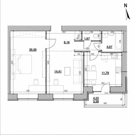 Продаж 2-кім. квартира Львів, вул. Підстригача (Героїв крут) Сокольники - изображение 4