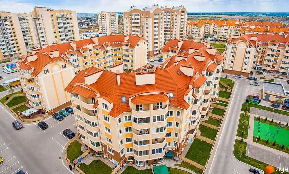 Новый дом ЖК Петровский квартал сдам 1 комнатную квартиру Софіївська Борщагівка - зображення 1