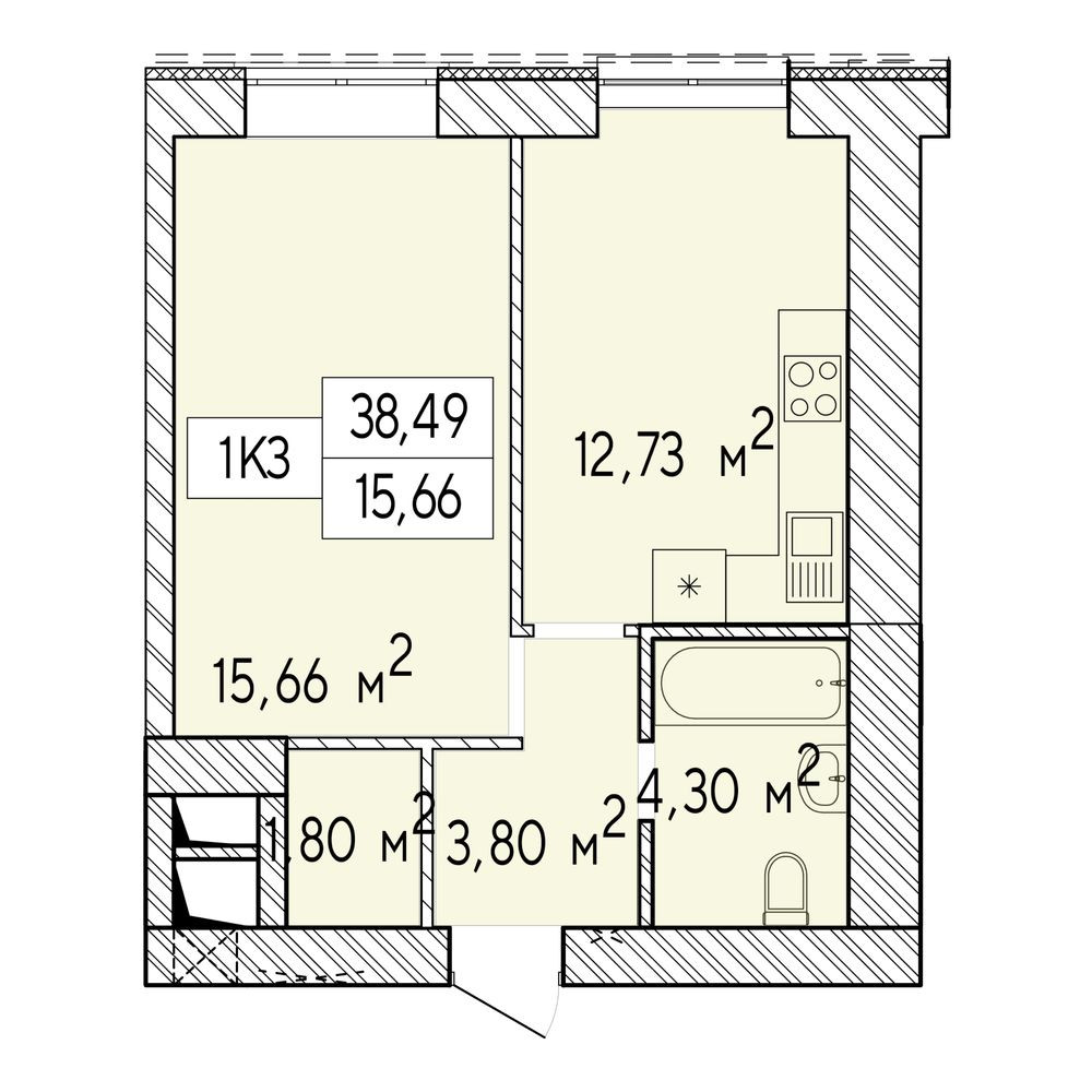 Шикарна інвестиція в центрі міста Ірпінь! Топ локація! Ірпінь - зображення 2