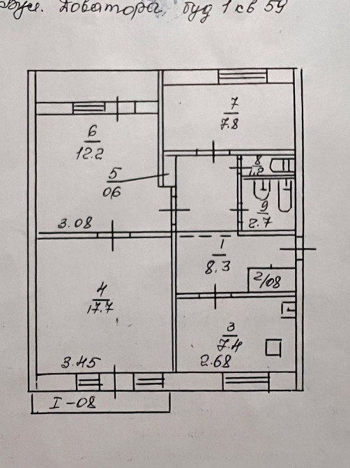 3 к квартира на Даманському Тернівський район Кривой Рог - изображение 1