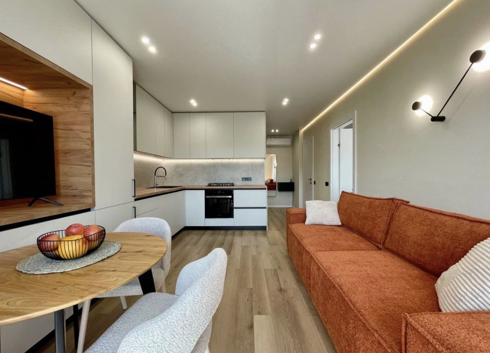 Стильна 1км квартира з кухнею-студією! Центр Ивано-Франковск - изображение 4